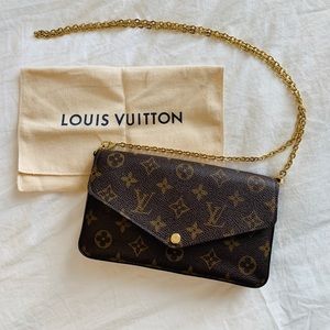 Authentic Louis Vuitton Pochette Felicie
